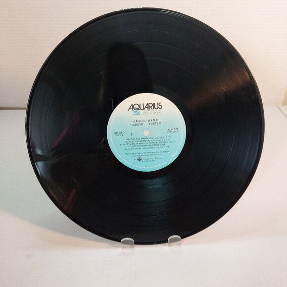 April Wine ~ Harder.....Faster (Vinyl LP, 1979) - Picture 3 of 4